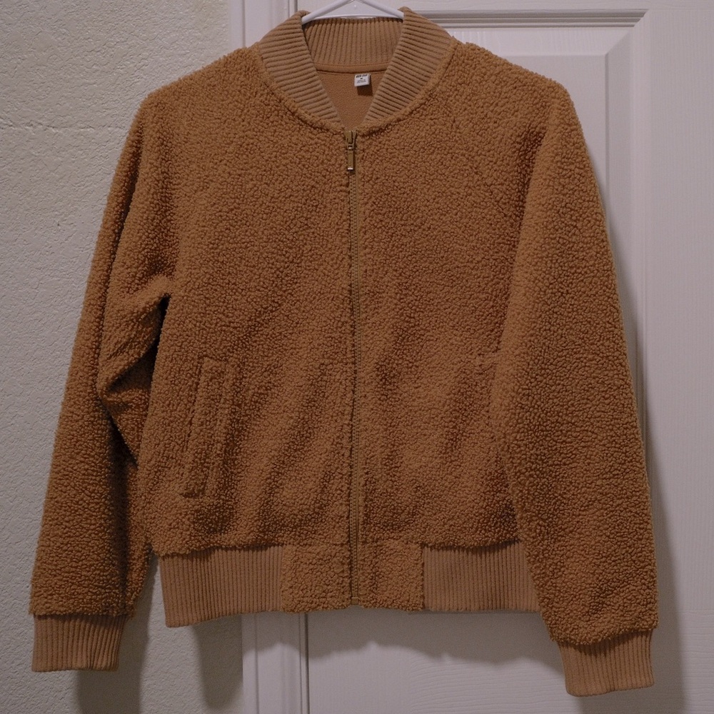 Uniqlo Brown Fleece Jacket